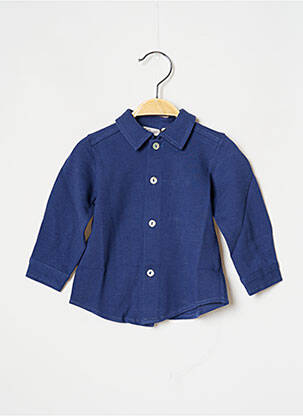 Chemise manches longues manches longues bleu J.O MILANO garçon
