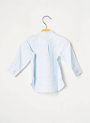 Chemise manches longues manches longues bleu J.O MILANO garçon