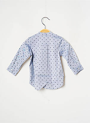 Chemise manches longues manches longues bleu J.O MILANO garçon