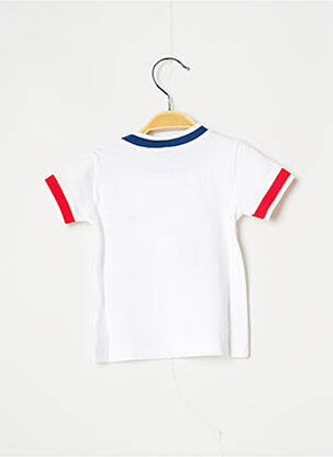 T-shirt coupe droite manches courtes blanc J.O MILANO garçon