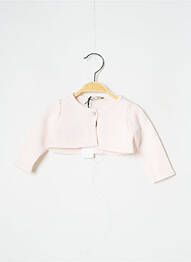 Boléro col rond rose J.O MILANO fille