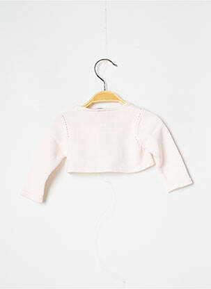 Boléro coupe cintrée rose J.O MILANO fille