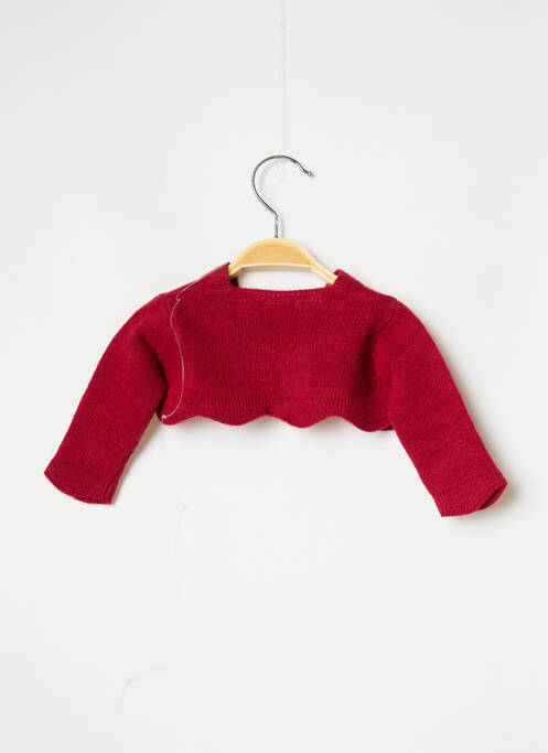 Boléro rouge J.O MILANO pour fille