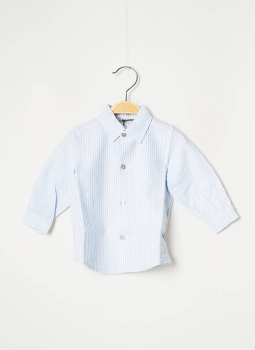 Chemise manches longues bleu J.O MILANO pour garçon