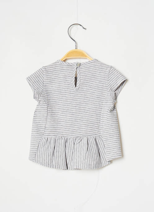 T-shirt gris J.O MILANO fille