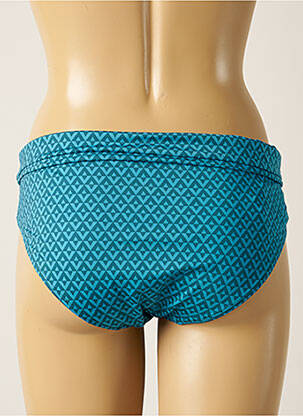 Bas de maillot de bain tissage satiné culotte bleu SIMONE PERELE femme