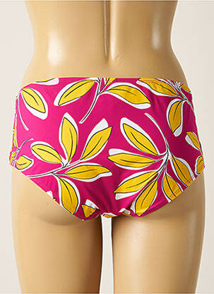 Bas de maillot de bain imprimé fleurs shorty rose AUBADE femme