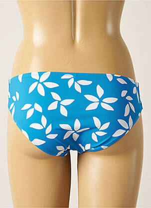 Bas de maillot de bain imprimé fleurs shorty bleu AUBADE femme