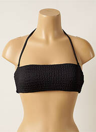 Haut de maillot de bain stretch haut bandeau noir BARTS femme