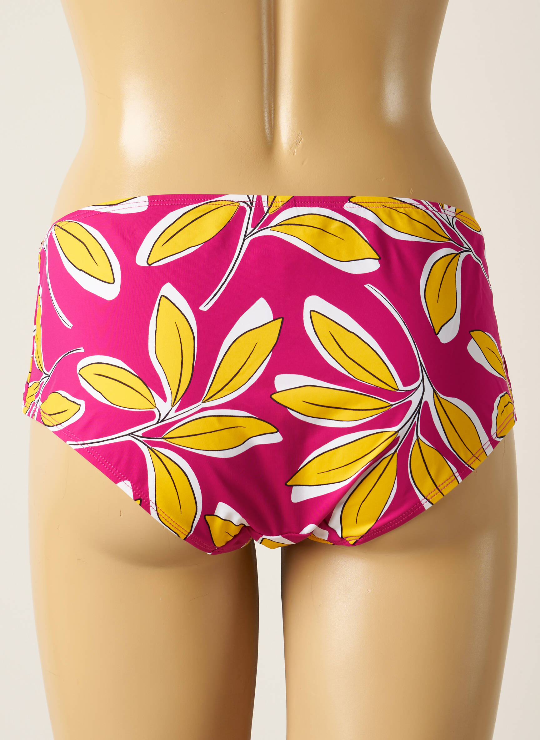 Bas de maillot de bain imprimé fleurs shorty rose AUBADE femme