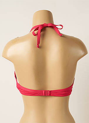 Haut de maillot de bain stretch haut soutien-gorge avec mousse de rembourrage amovible rouge BARTS femme
