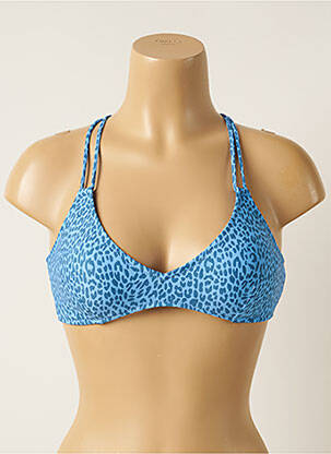 Haut de maillot de bain stretch haut soutien-gorge avec mousse de rembourrage amovible bleu BARTS femme