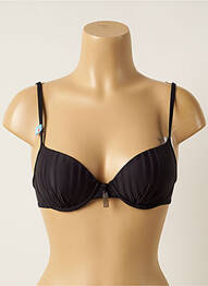 Haut de maillot de bain stretch haut bandeau noir CHERRY BEACH femme