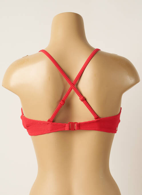 Haut de maillot de bain rouge BARTS pour femme