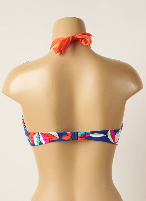 Haut de maillot de bain bleu CHERRY BEACH pour femme