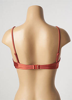 Haut de maillot de bain stretch haut soutien-gorge balconnet marron BARTS femme