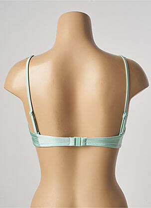 Haut de maillot de bain stretch haut soutien-gorge balconnet vert BARTS femme
