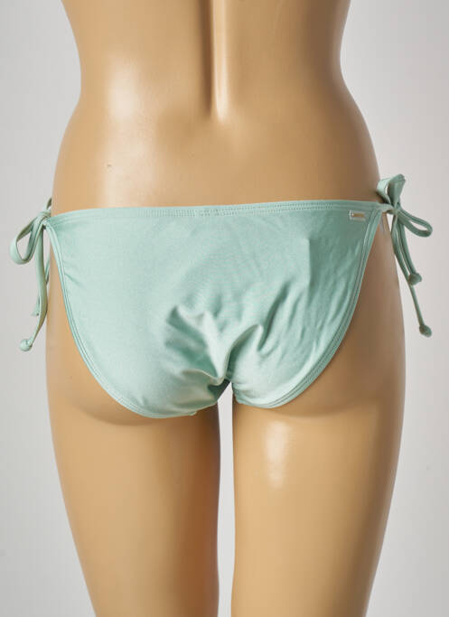 Bas de maillot de bain tissage satiné bikini vert BARTS femme