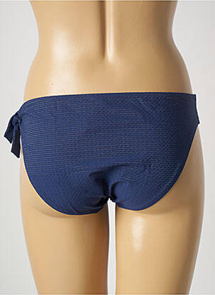 Bas de maillot de bain micro fibres bikini bleu SIMONE PERELE femme