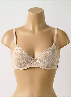Soutien-gorge tissage dentelle haut soutien-gorge emboitant chair AUBADE femme