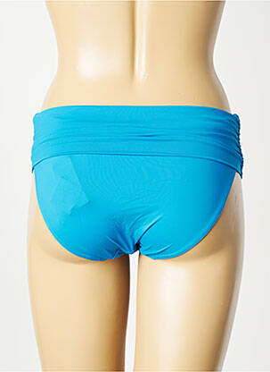 Bas de maillot de bain effet matière satinée culotte bleu AUBADE femme
