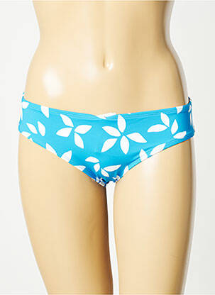 Bas de maillot de bain imprimé fantaisie culotte bleu AUBADE femme