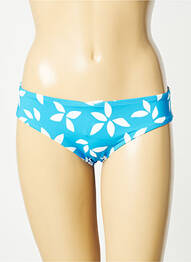 Bas de maillot de bain imprimé fantaisie culotte bleu AUBADE femme