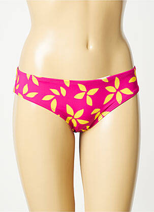Bas de maillot de bain imprimé fantaisie culotte rose AUBADE femme