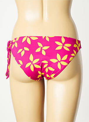 Bas de maillot de bain imprimé fantaisie culotte rose AUBADE femme