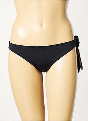 Bas de maillot de bain effet matière satinée culotte noir AUBADE femme