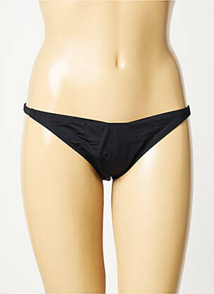 Bas de maillot de bain effet matière satinée culotte noir AUBADE femme
