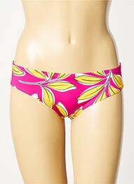 Bas de maillot de bain imprimé fantaisie culotte rose AUBADE femme
