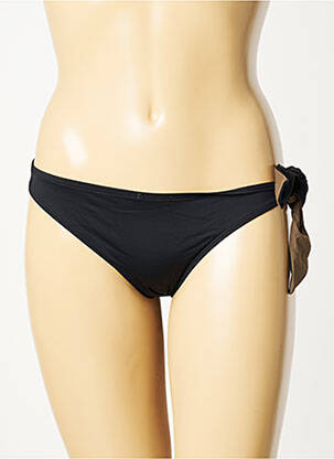 Bas de maillot de bain effet matière satinée culotte noir AUBADE femme
