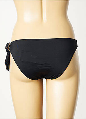Bas de maillot de bain effet matière satinée culotte noir AUBADE femme