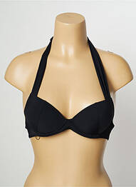 Haut de maillot de bain stretch haut soutien-gorge push-up noir AUBADE femme