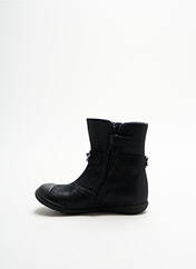 Bottines/Boots noir MOD8 pour fille seconde vue
