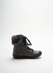 Bottines/Boots gris MOD8 pour fille seconde vue