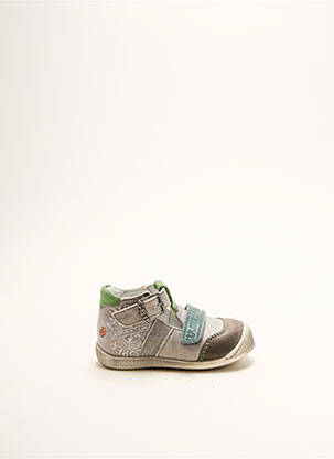 Sandales/nu pieds empiècements bout rond vert GBB garçon
