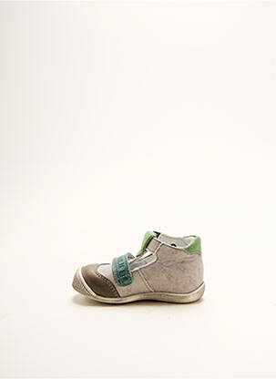 Sandales/nu pieds empiècements bout rond vert GBB garçon