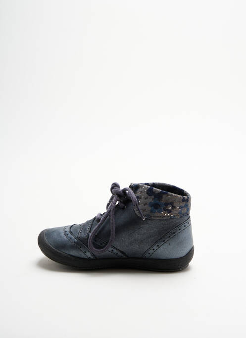 Bottillons bleu MOD8 pour fille