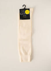 Chaussettes beige LE BOURGET pour femme seconde vue