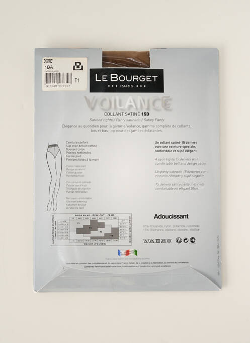 Collants bas/collant chair LE BOURGET femme