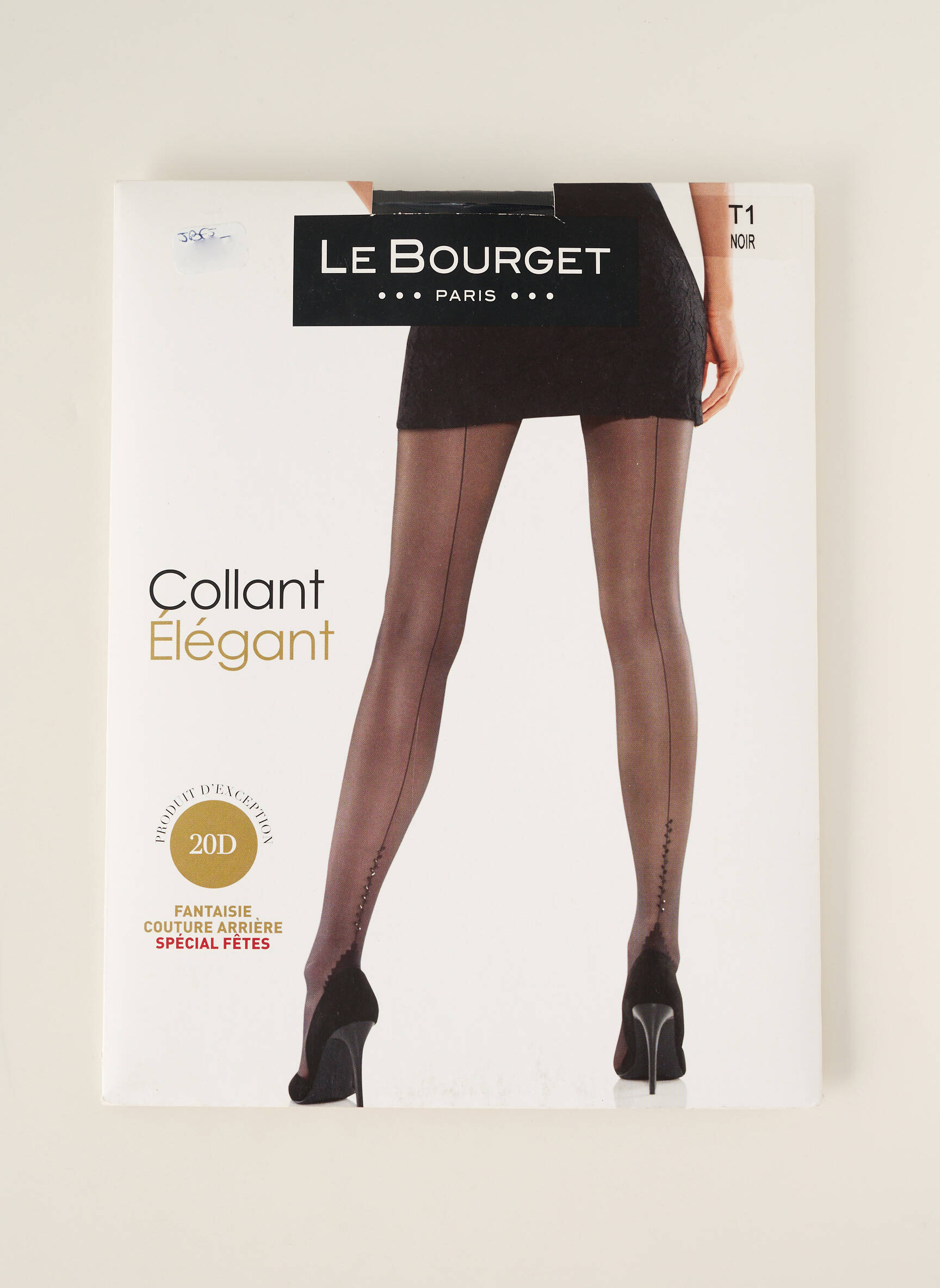 Le Bourget Collant Femme De Couleur Noir 2276307-noir00 - Modz