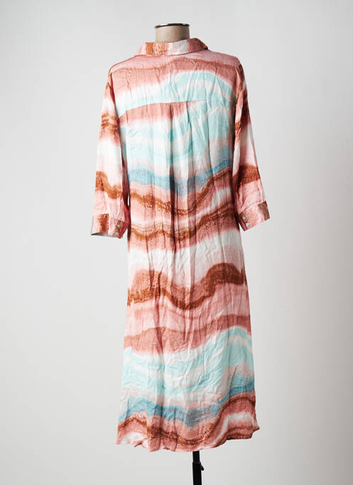 Robe mi-longue marron B.YOUNG pour femme