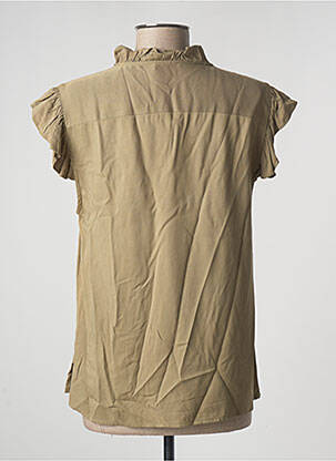 Blouse manches courtes manches courtes vert LPB femme