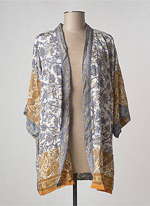 Veste kimono bleu PAHIESA pour femme