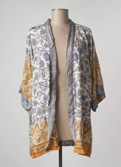 Veste kimono bleu PAHIESA pour femme