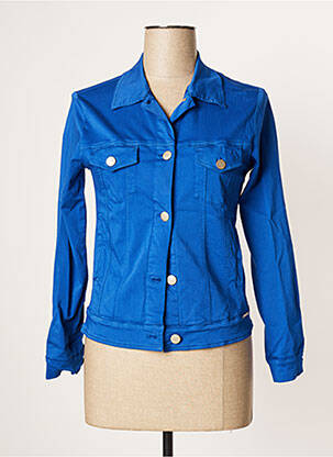 Veste casual poches bleu PAUL BRIAL femme