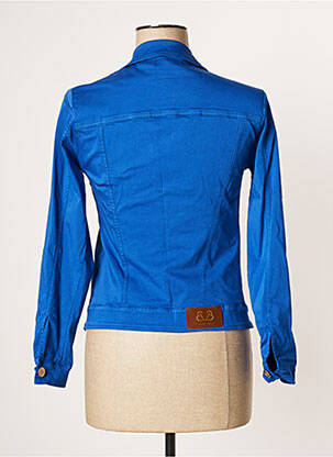 Veste casual poches bleu PAUL BRIAL femme