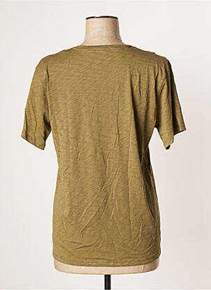 T-shirt coupe droite manches courtes vert ANONYM APPAREL femme